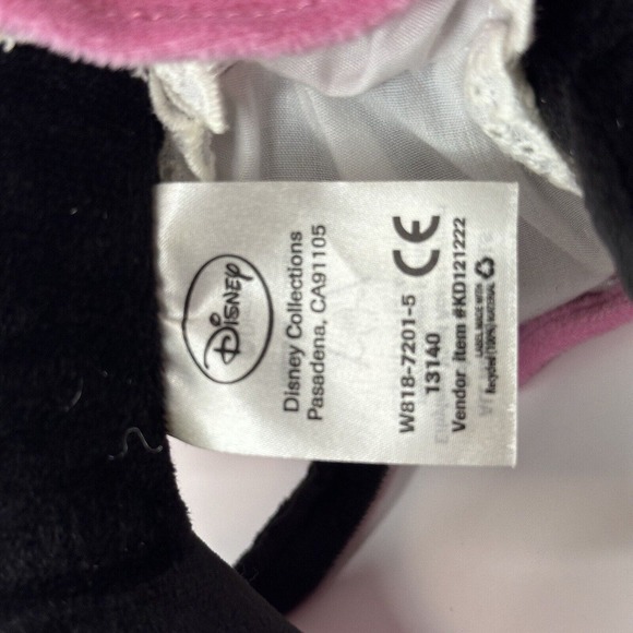 Disney Minnie Mouse 16" Medium Stuffed Animal/Plush, Pink White Polka Dot Dress - Picture 3 of 10